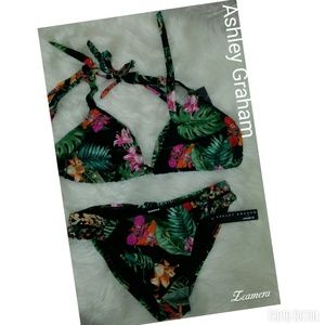 ASHLEY GRAHAM  2 PIECE FLORAL